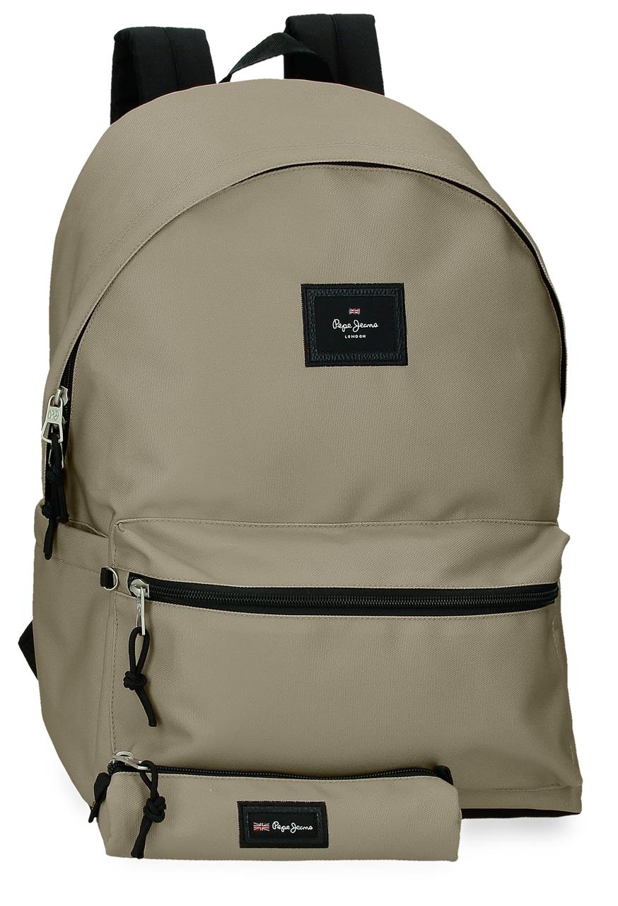 63392H5 BACKPACK CORD HOLDER + EVERYTHING CASE. 44CM. PJL ARIS EVERGRE