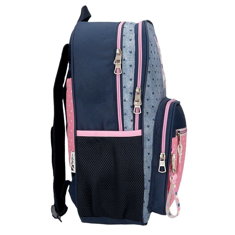 6822221 RYGSÆK 40CM 2C. PJL NONI DENIM