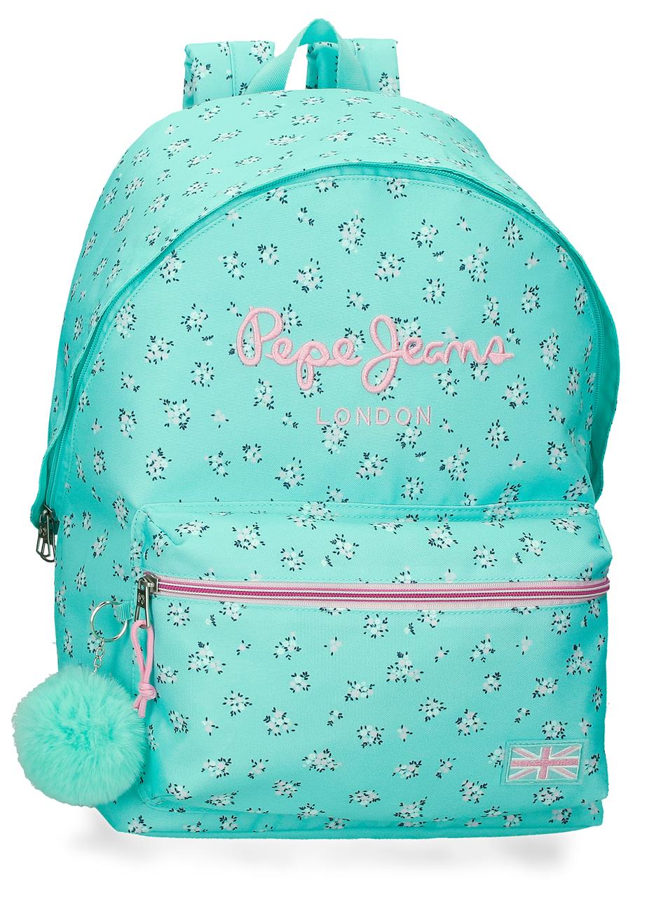 6042342 PLECAK 44CM. PJL NORA TURKUSOWY