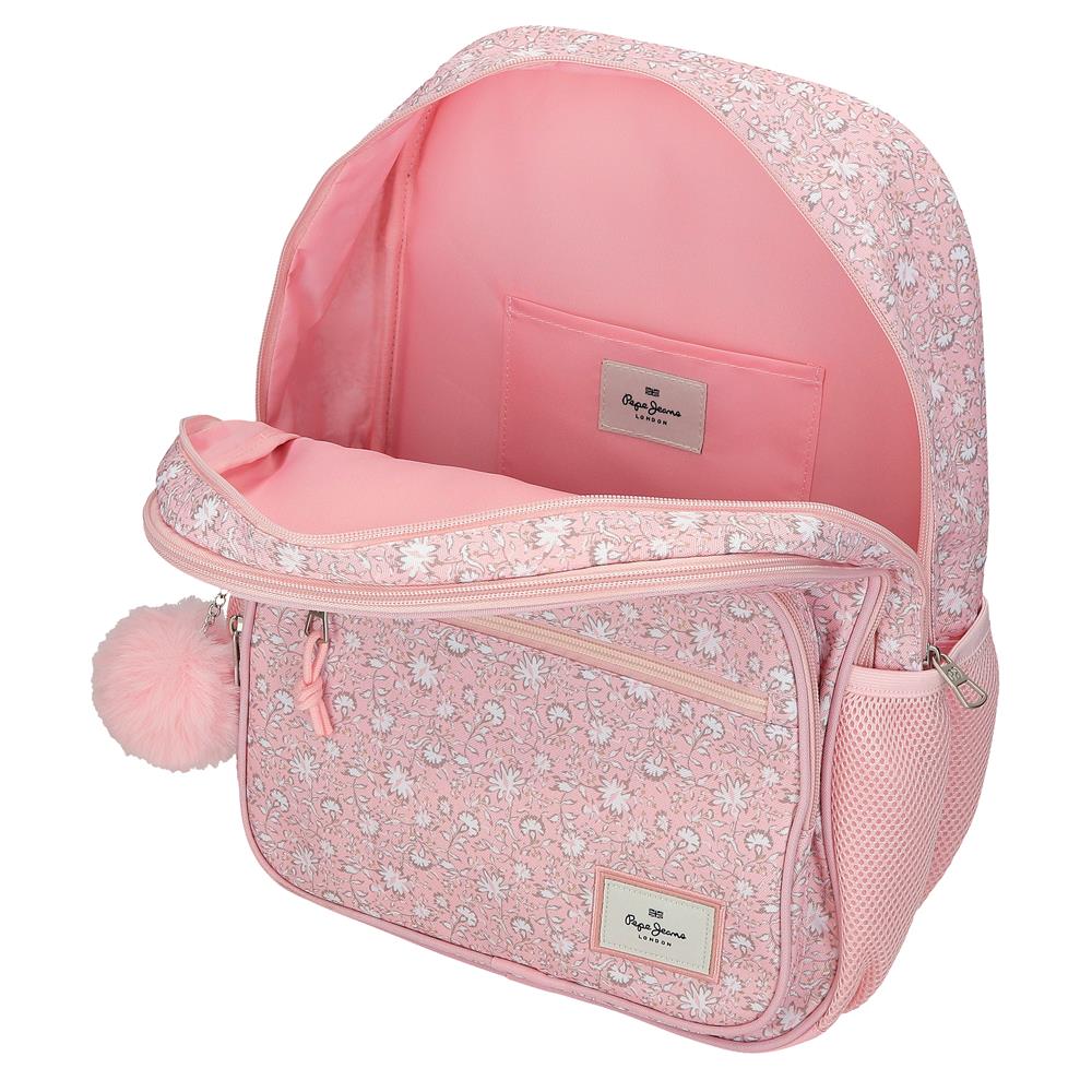 60722F1 ADAP BACKPACK. 40CM 2C. PJL MIA LIGHT PINK