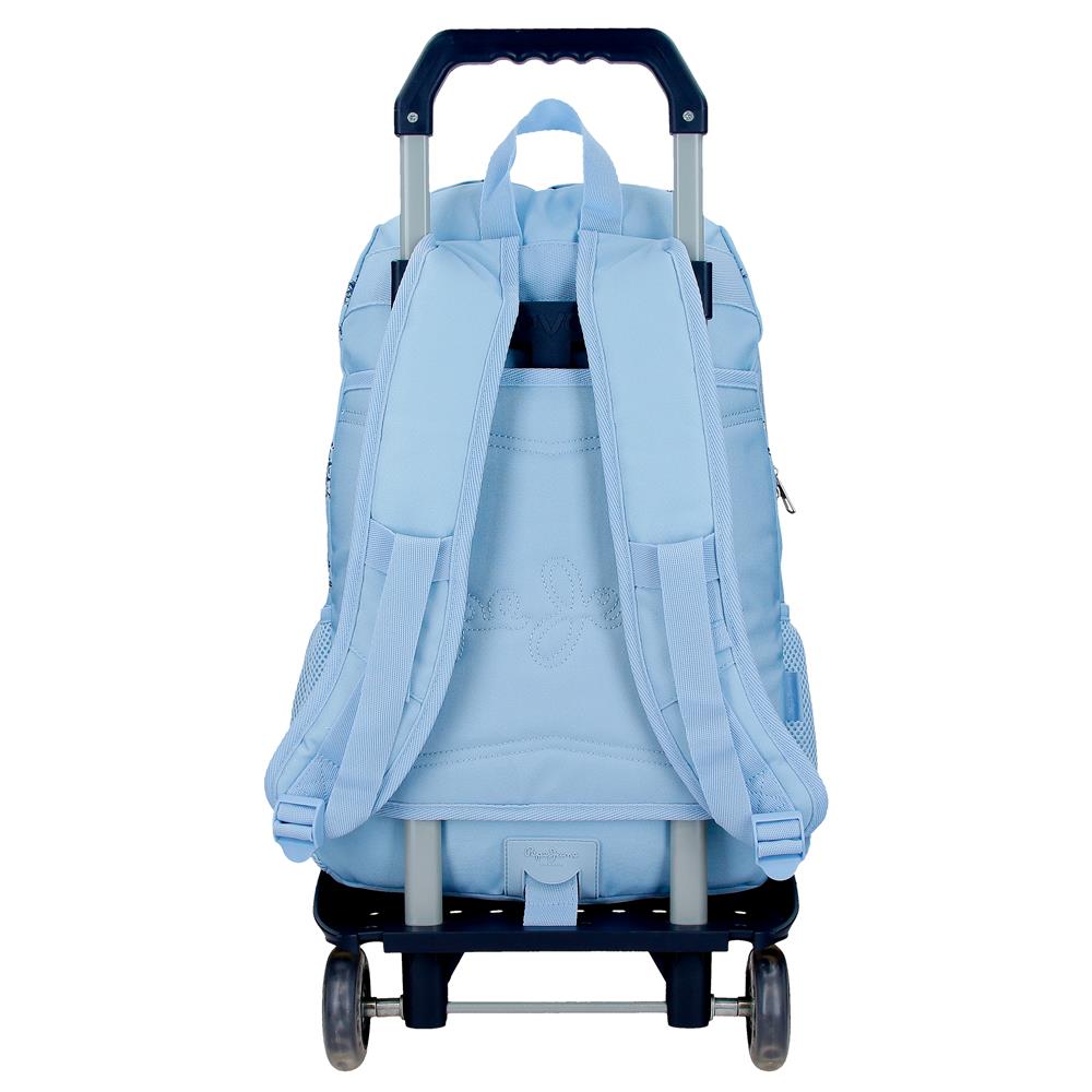 60825V2 ADAP-RUCKSACK. 44CM 2C. C/CARRO. PJL OLIVIA AZU CL