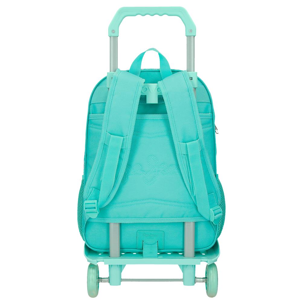 61122V1 ADAP BACKPACK. 40CM 2C. C/CARRO. PJL SUN TURQUOISE SEE