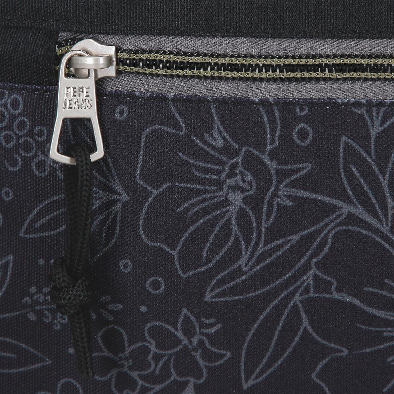 61322F1 ADAP-RYGSÆK. 40 cm 2C. PJL ELOISE SORT