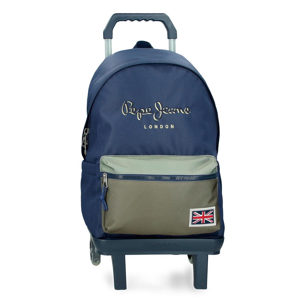 61423V1 ADAP-RUCKSACK. 44CM. C/CARRO. PJL ARWYN MARINO