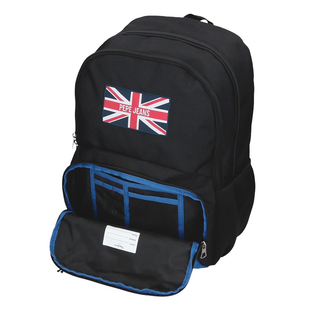 61525F2 ADAP-RUCKSACK. 46CM 2C. PJL HENRY BLACK