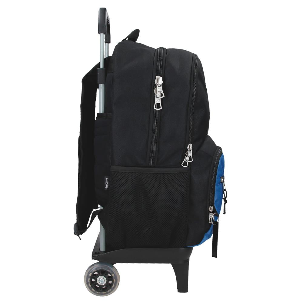 61525V2 ADAP BACKPACK. 46CM 2C. C/CARRO. PJL HENRY BLACK