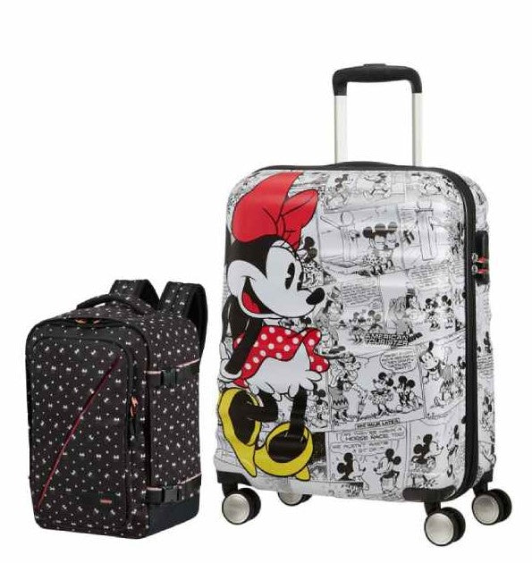 Pack Kabinenkoffer Wavebreaker Disney + Rucksack Take2cabin Disney von American Tourister
