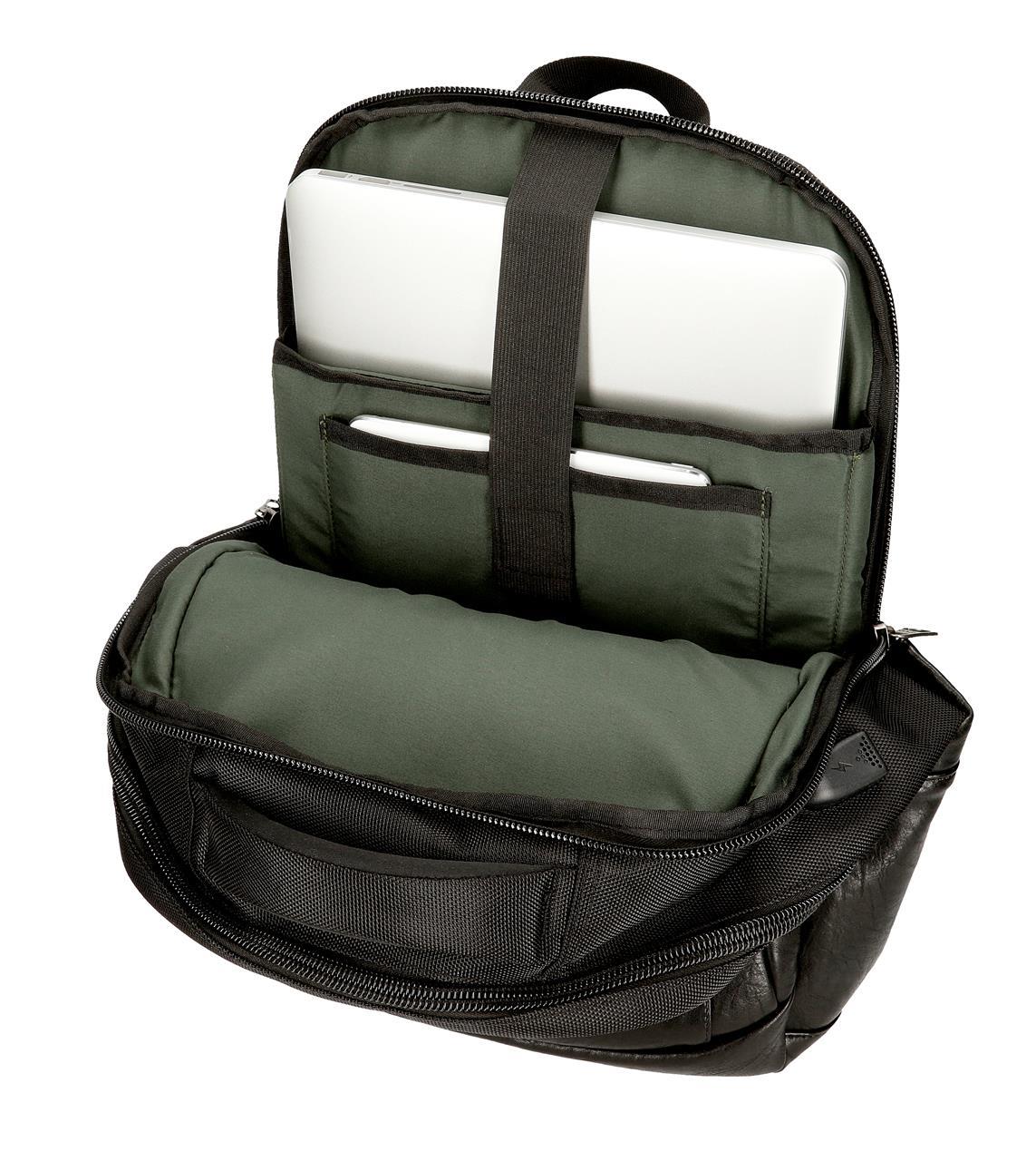 7812331 MOCHILA PORTAORDENADOR 2C.PJL HORLEY NEGRO