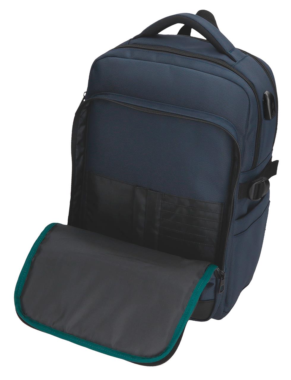 706244 Anpassungsrucksack. Puerta. Und Tablette PJL Bromley 24 Blau
