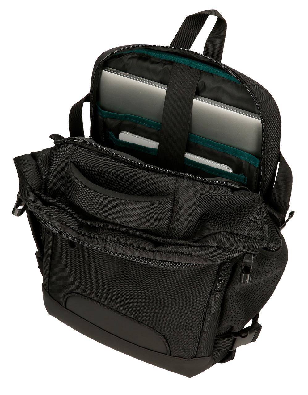 7062841 Backpack aanpassen. PJL Bromley Black Porter