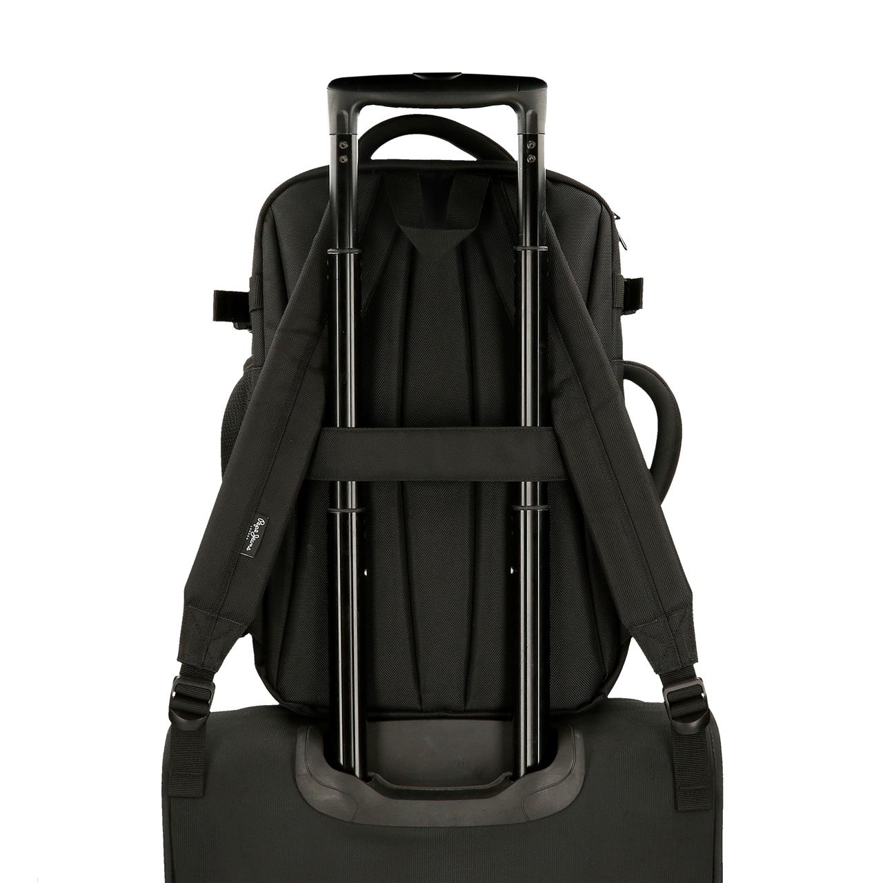 7062841 Backpack aanpassen. PJL Bromley Black Porter
