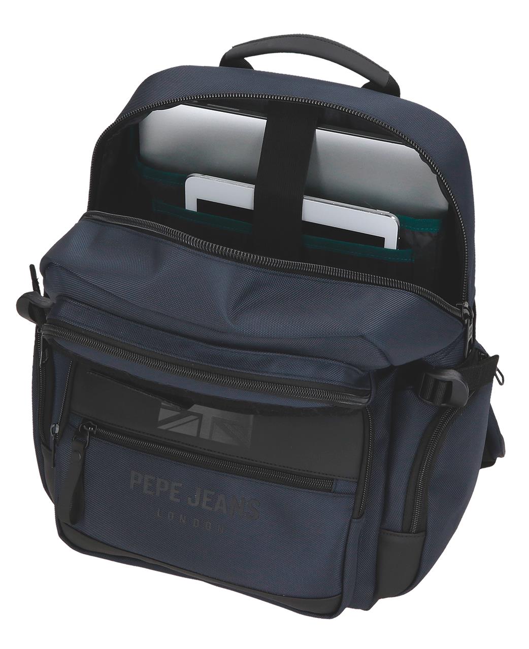 7062744 Anpassungsrucksack. Puerta. PJL Bromley 24 Blau