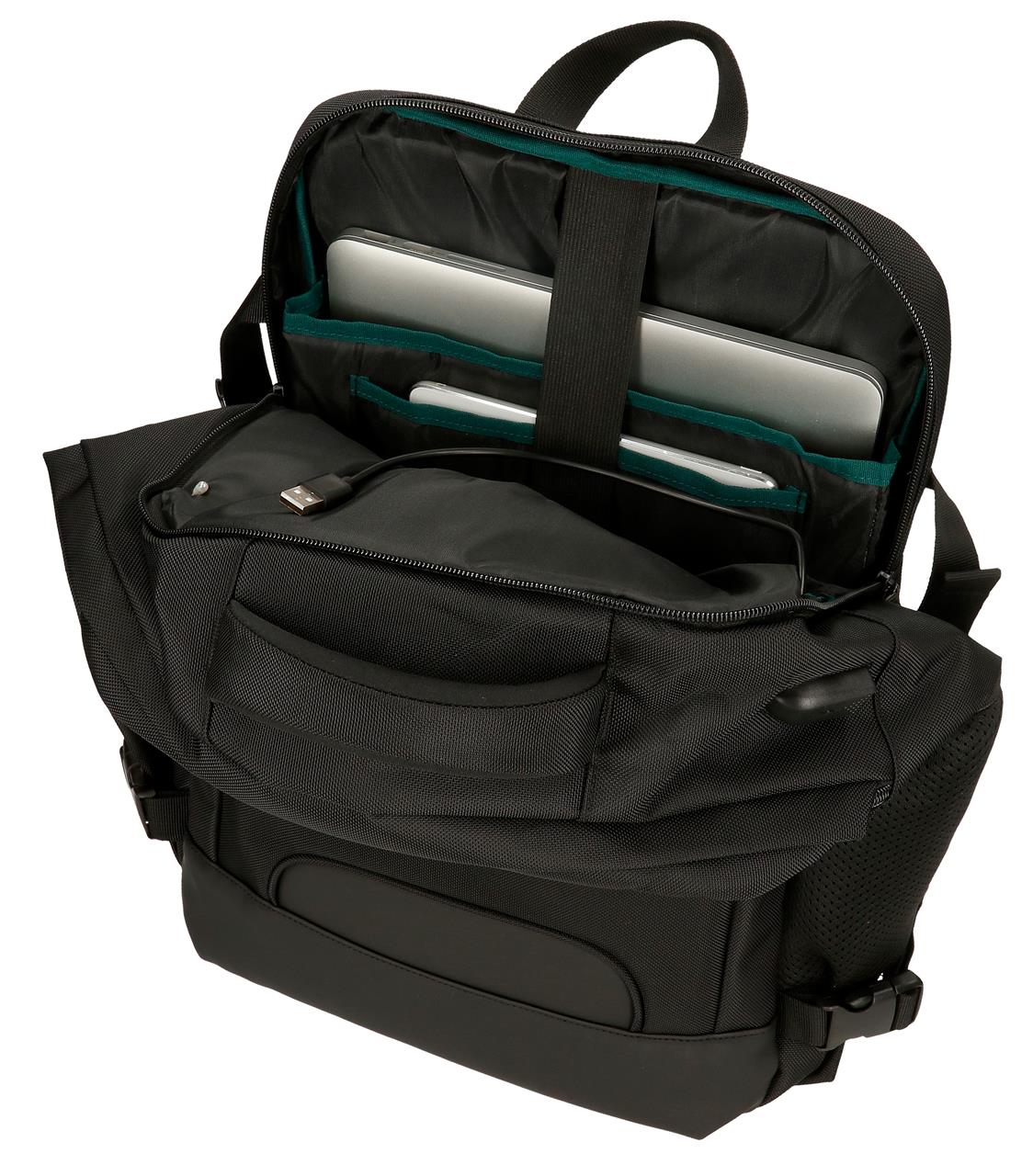 7062941 MOCHILA ADAP. PORTAORD. PJL BROMLEY 24 NEGRO