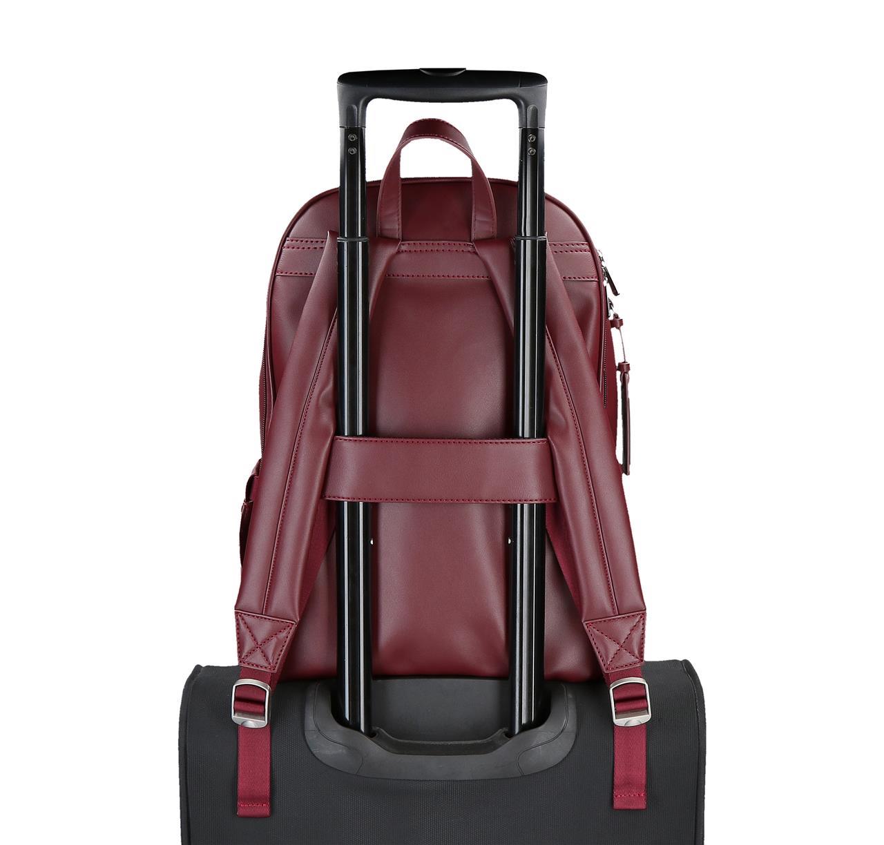 7912432 MOCHILA ADAP. PORTAORD. Y TABLET PJL SPRIG BURDEOS