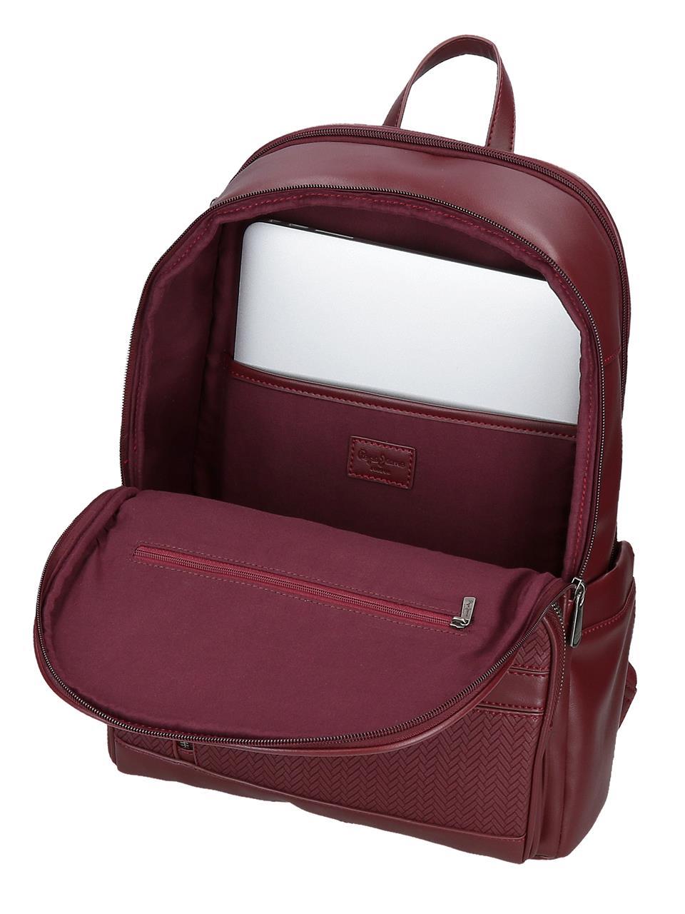 7912432 MOCHILA ADAP. PORTAORD. Y TABLET PJL SPRIG BURDEOS