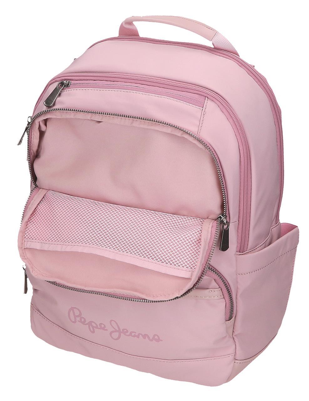 PEPE JEANS MOCHILA ADAP.2C PORTAORD.PJL CORIN ROSA