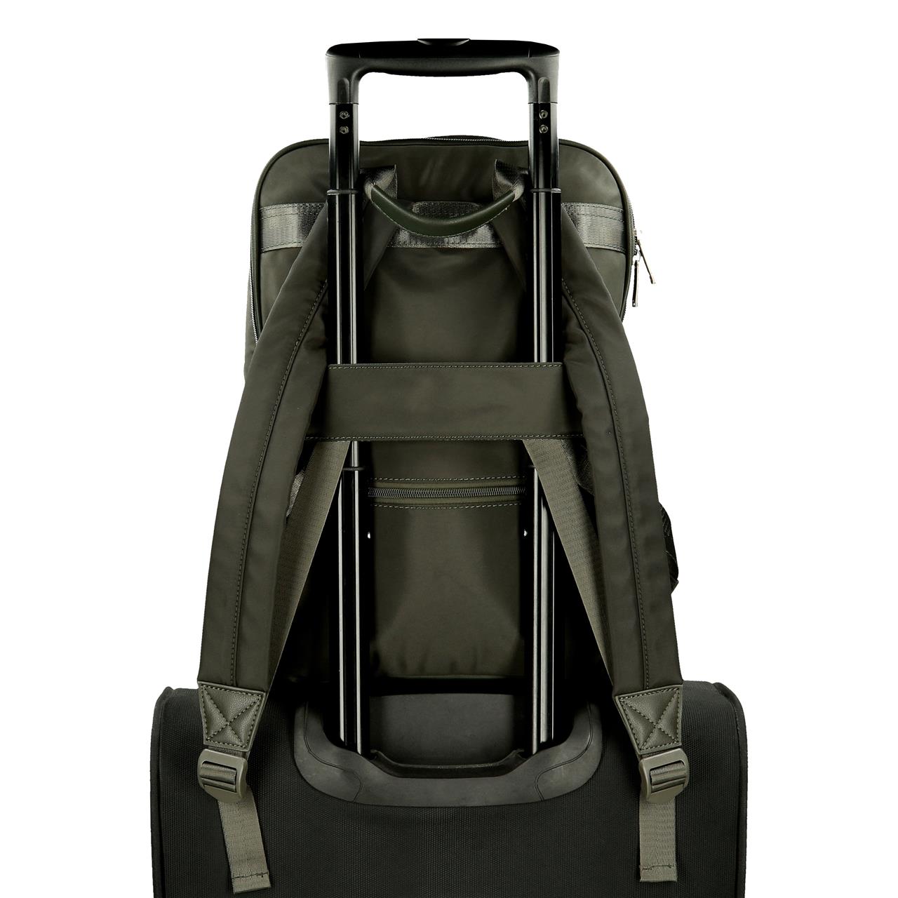 7092442 MOCHILA PORTAORD.PJL CHRISTINE VERDE OSCURO