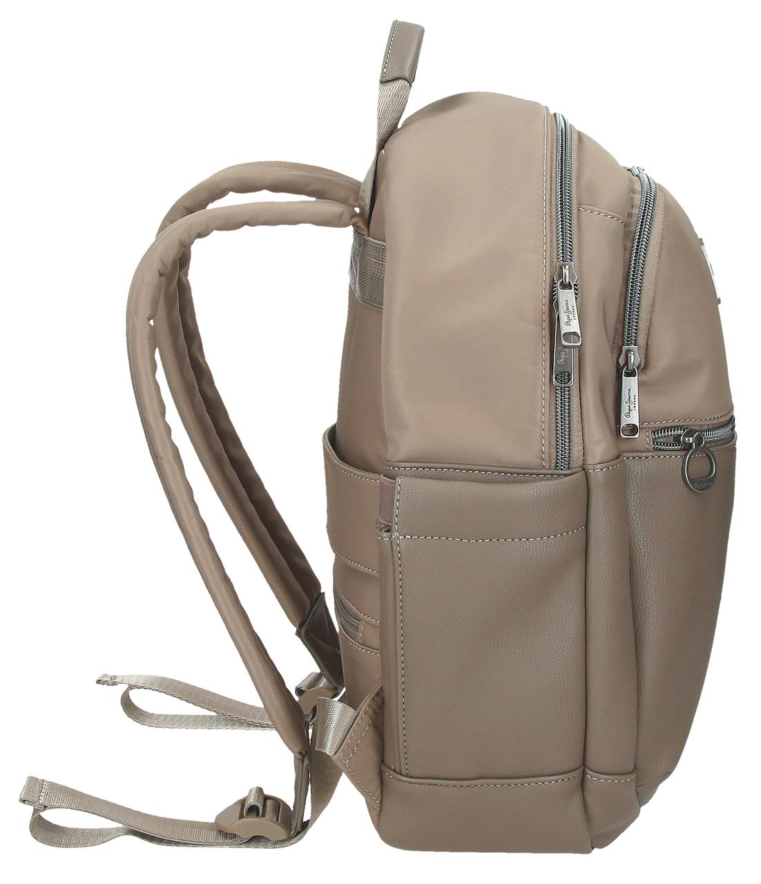 7092044 MOCHILA ADAP. PORTAORD. Y TABLET PJL CHRISTINE TAUPE