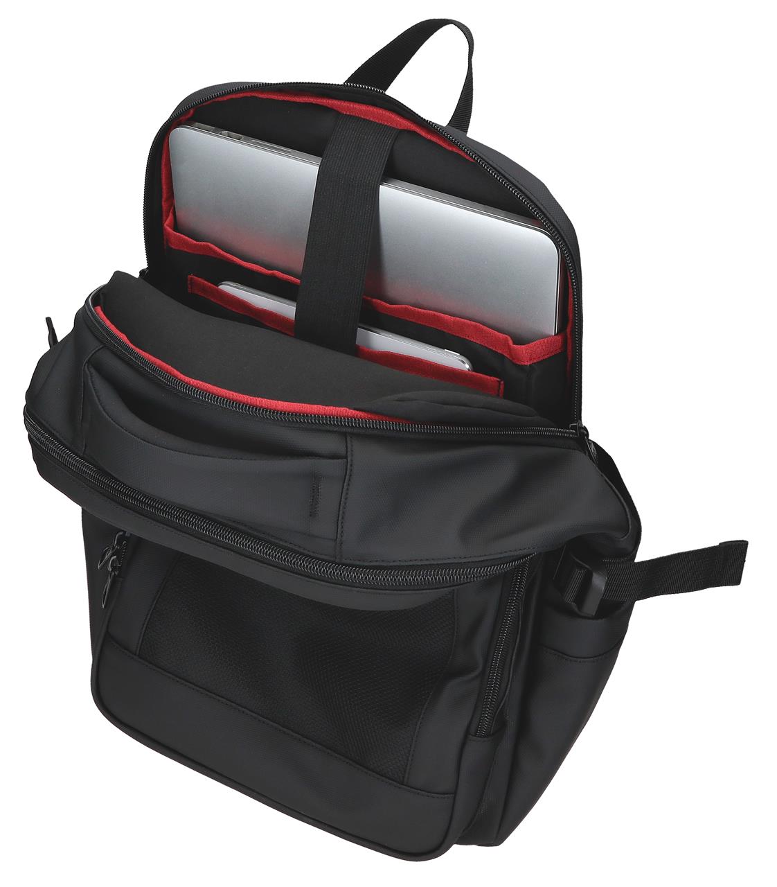 7292341 ADAP BACKPACK. ORDER HOLDER. 2C. PJL DURHAM BLACK
