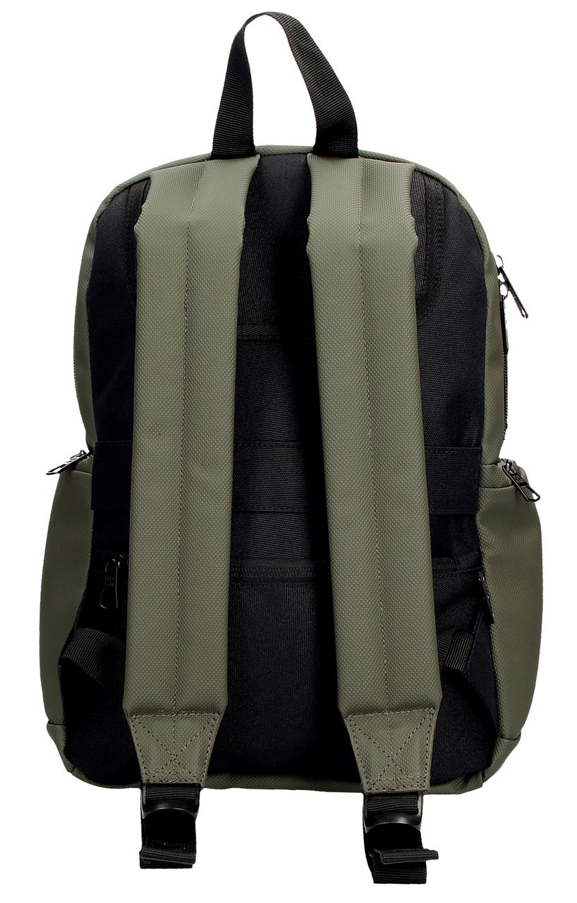 7462542 ADAP-RUCKSACK. 2C. PJL DORKING KHAKI WORD-&TABLET-HALTER