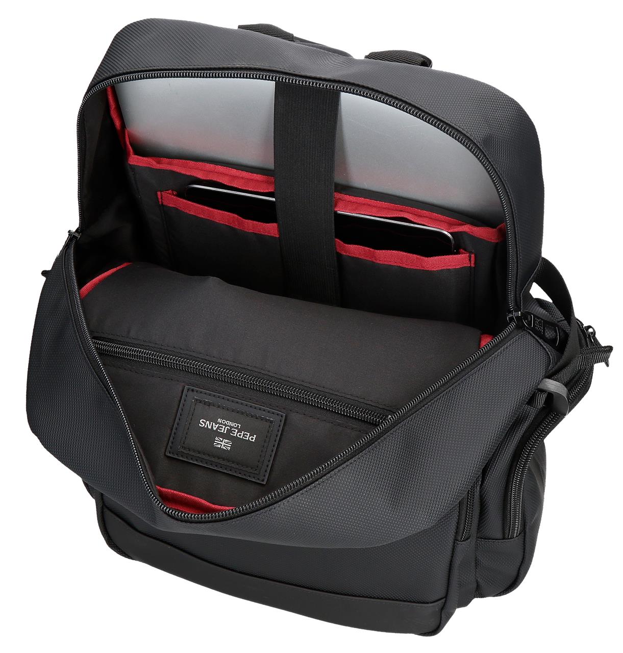 7462741 ADAP BACKPACK. ORDER HOLDER. PJL DORKING BLACK