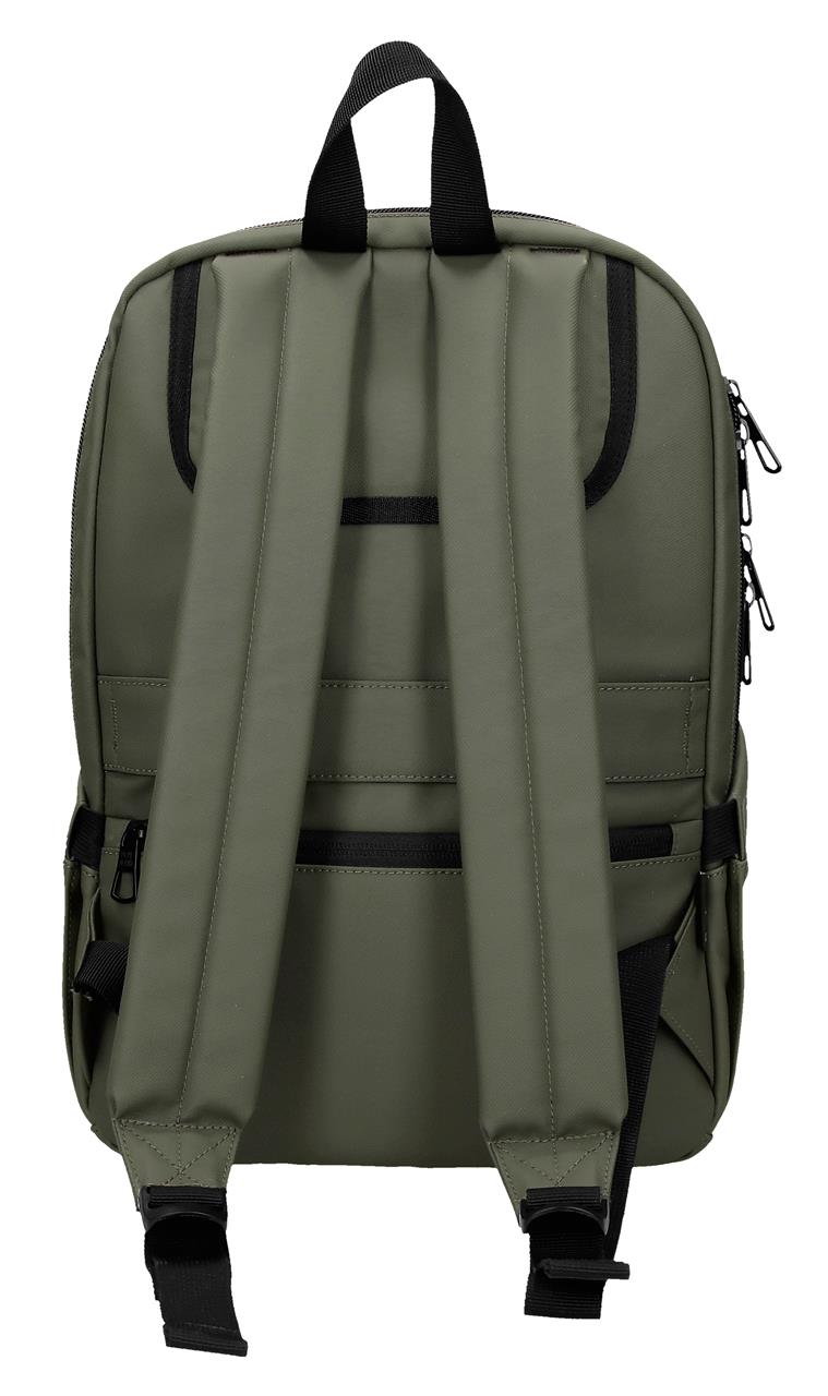 MOCHILA ADAP. 2C. PORTAORD & TABLET PJL DUDLEY VERDE OSCUR