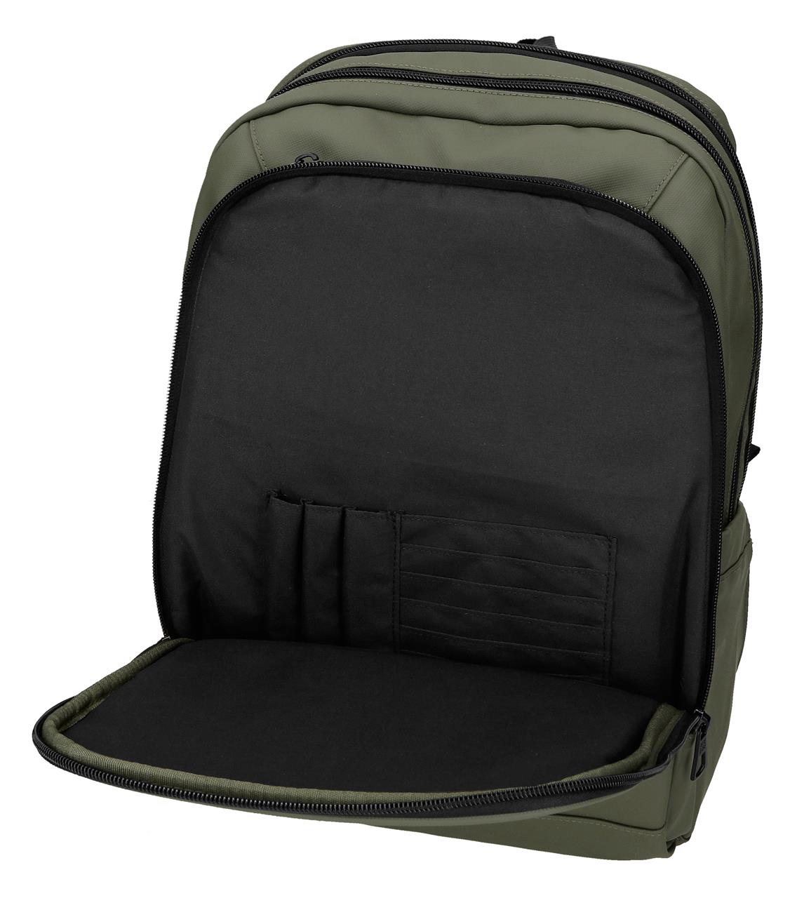 MOCHILA ADAP. 2C. PORTAORD & TABLET PJL DUDLEY VERDE OSCUR