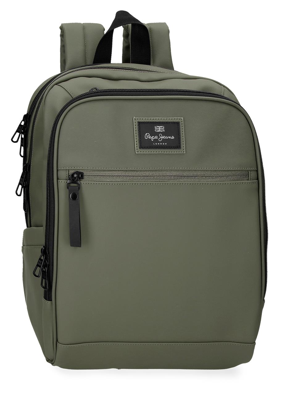 MOCHILA ADAP. 2C. PORTAORD & TABLET PJL DUDLEY VERDE OSCUR