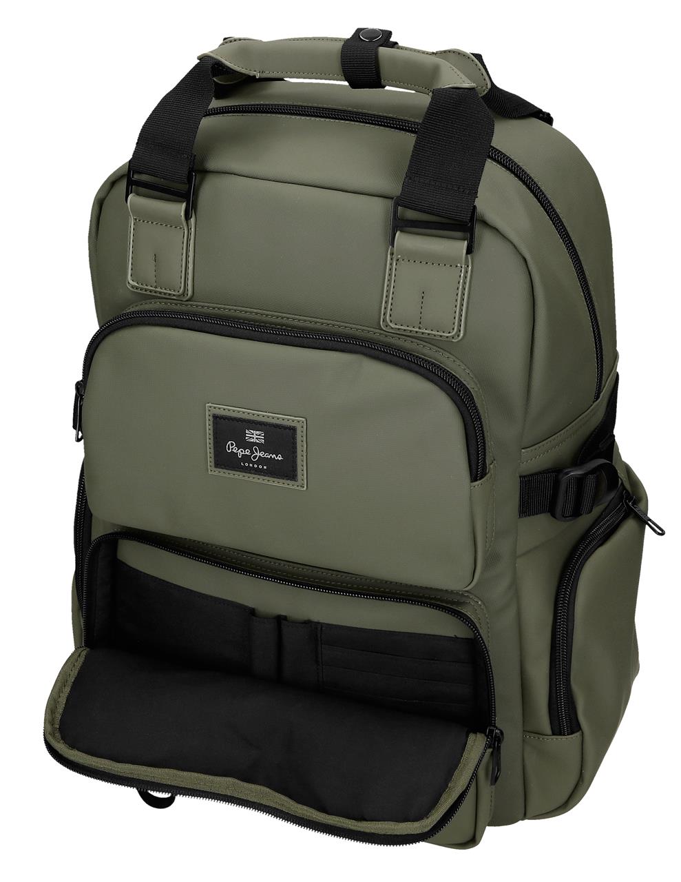 MOCHILA ADAP. PORTAORD. PJL DUDLEY VERDE OSCURO