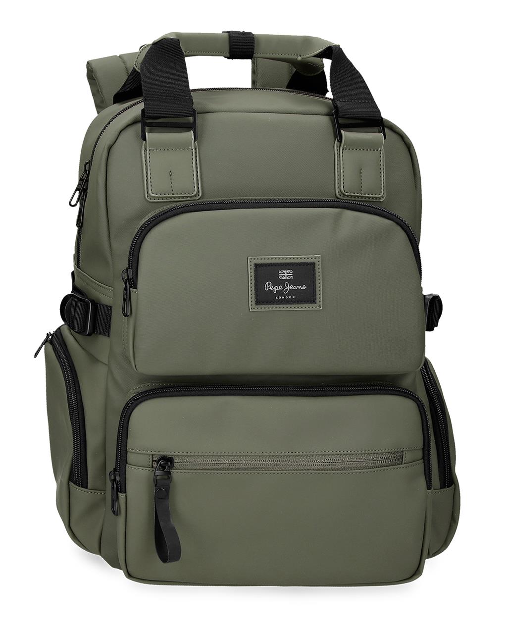 MOCHILA ADAP. PORTAORD. PJL DUDLEY VERDE OSCURO