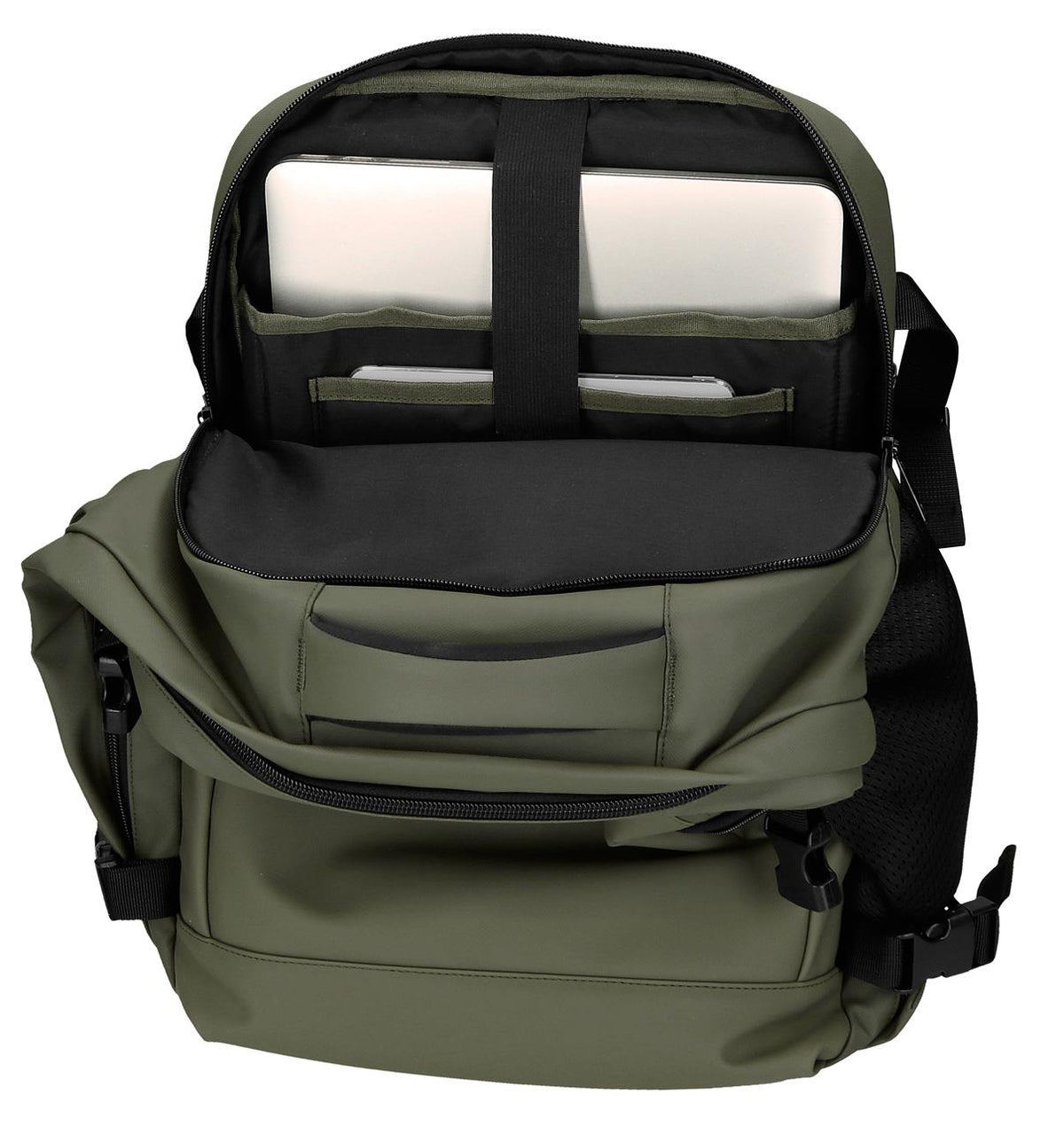 MOCHILA/MALETA ADAP. PORTAORD & TABLET. PJL DUDLEY VERDE OSC