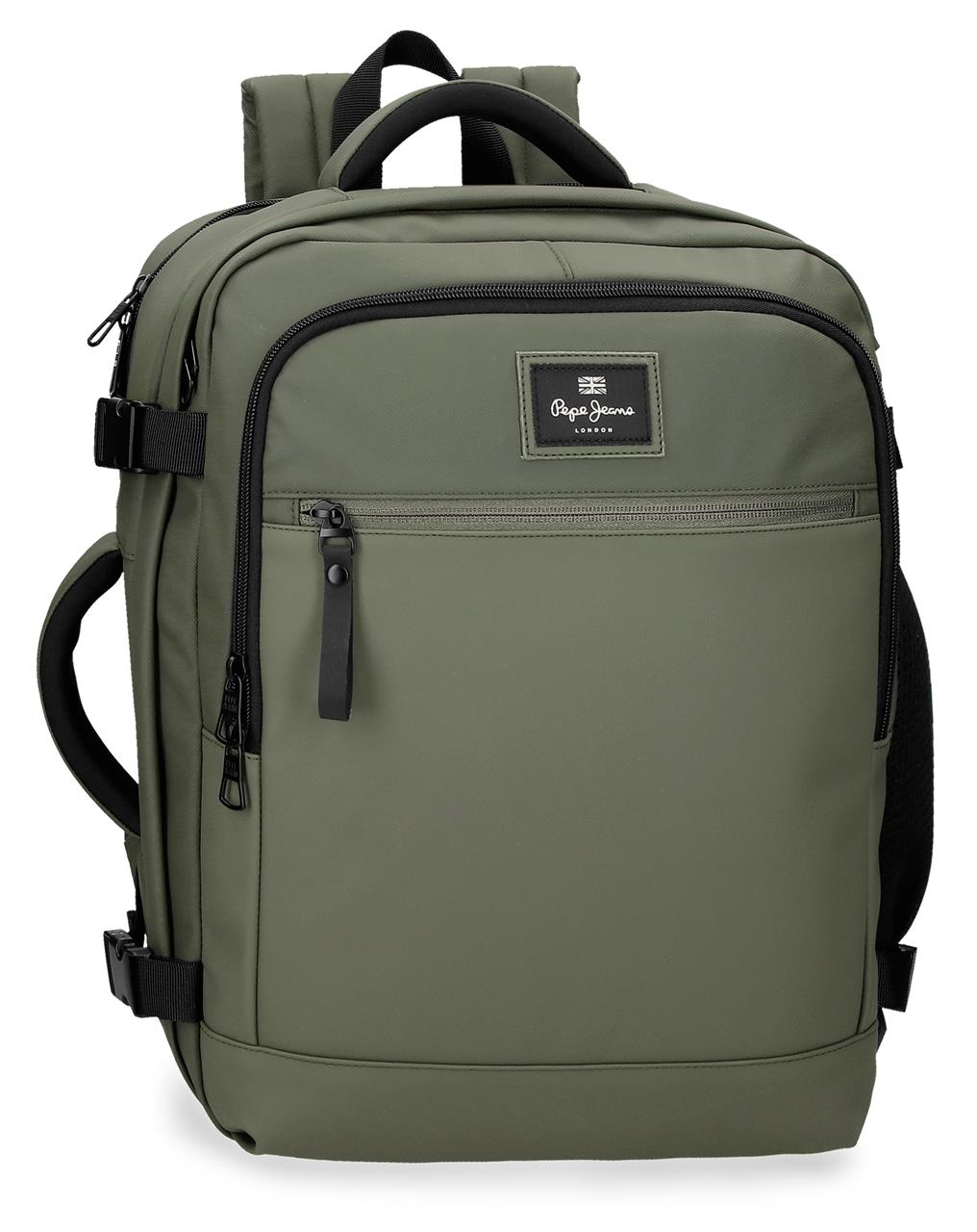 MOCHILA/MALETA ADAP. PORTAORD & TABLET. PJL DUDLEY VERDE OSC