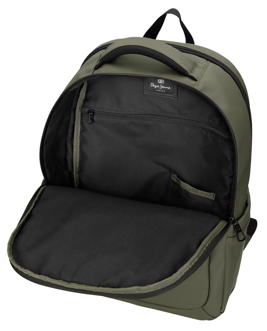 MOCHILA ADAP. PORTAORD & TABLET 3C. PJL DUDLEY VERDE OSCURO