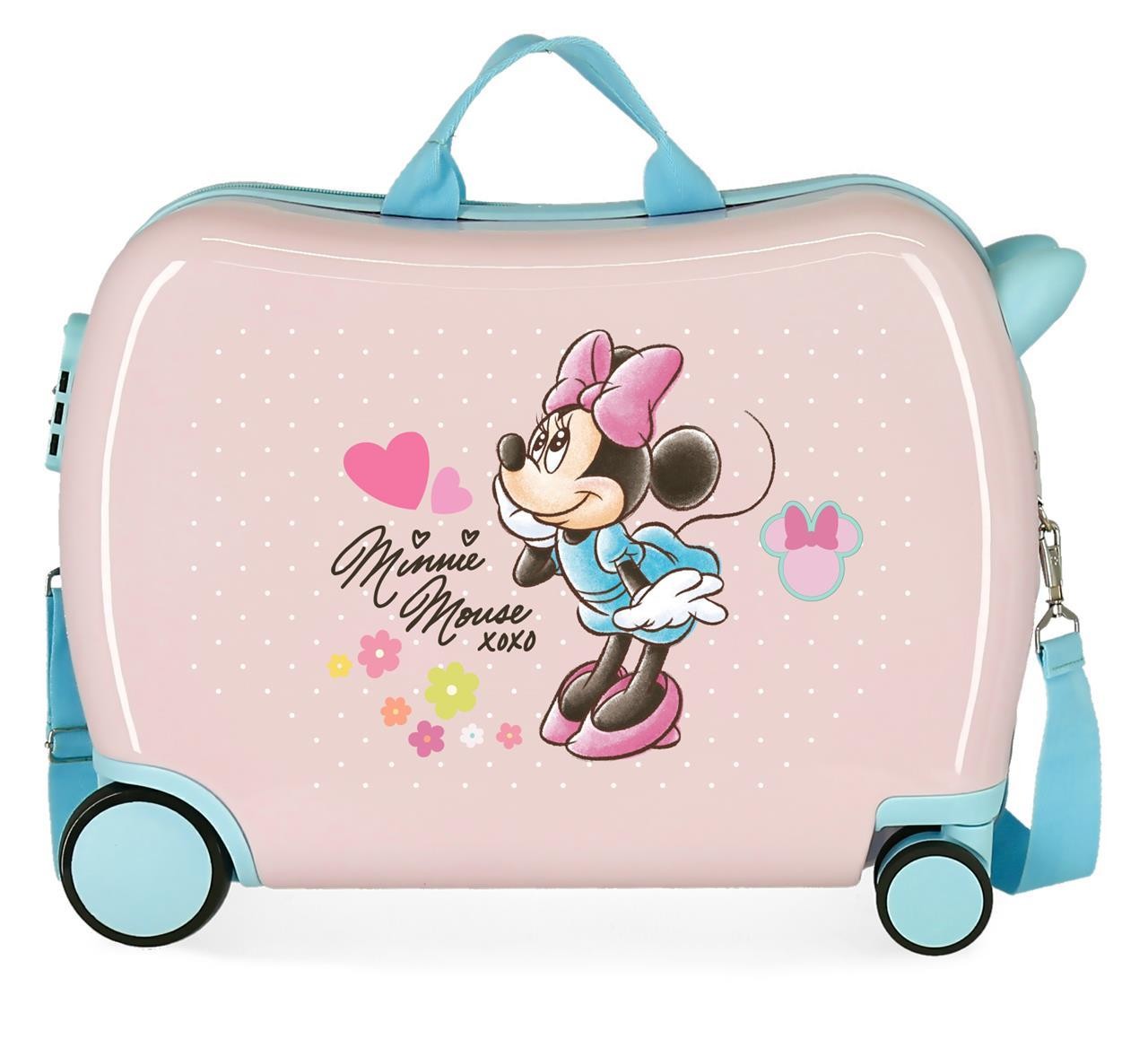 4239843 Maleta INF.ABS 4R. (2 MULTI) MINNIE IMAGINE PINK