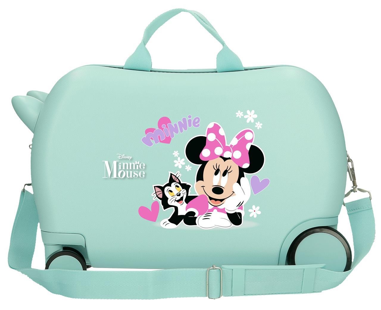 4291041 Maleta INF.ABS 4R.(2 MULTI.) 45CM. MINNIE & FIGARO