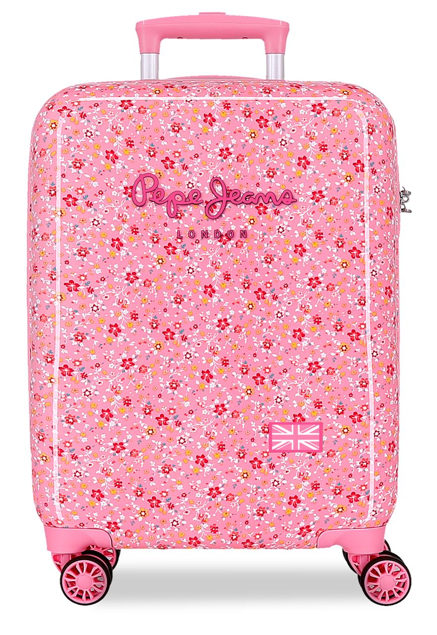 6711723 TROLLEY ABS 55CM. 4r. PJL Alenka Rosa