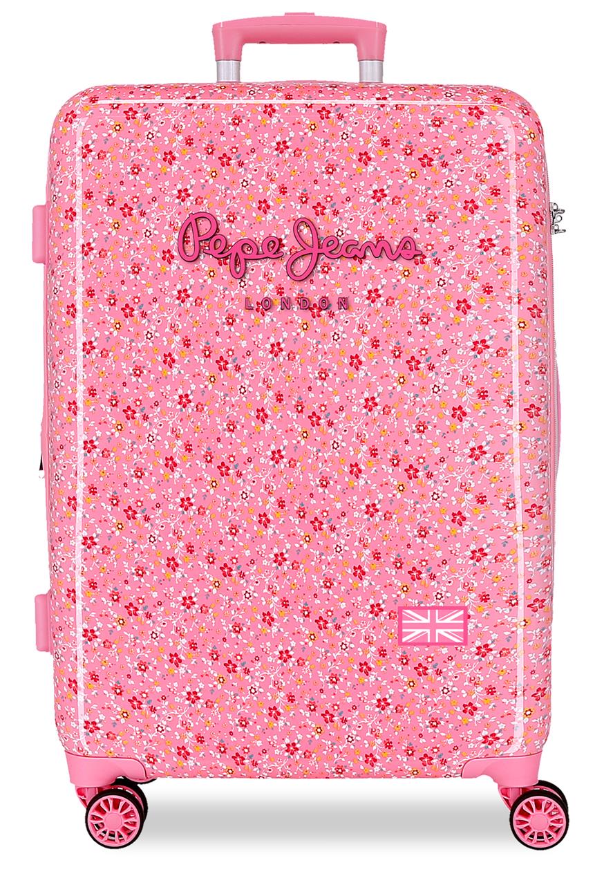 6711823 TROLLEY ABS 65CM. 4R. PJL ALENKA ROSA