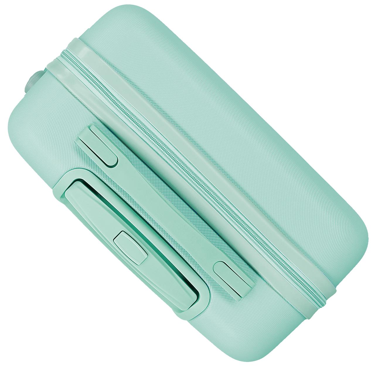 6041742 TROLLEY ABS 55CM. 4R. PJL NORA TURQUOISE