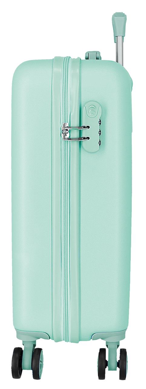 6041442 SET/2 TROLLEY ABS 55-65CM. 4R. PJL NORA TURQUOISE