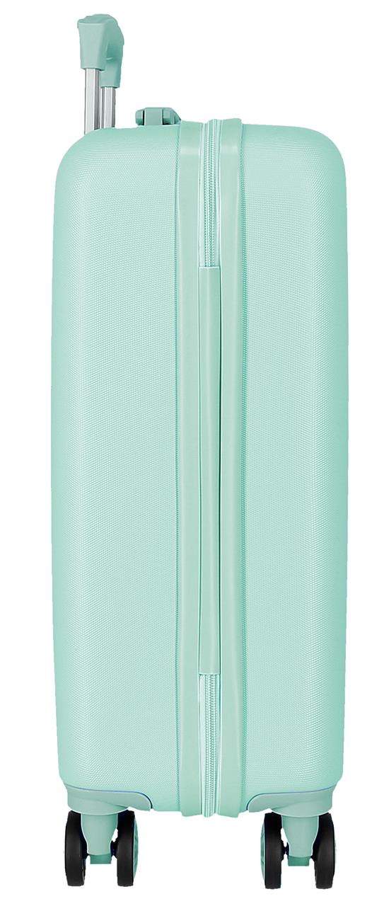 6041442 SET/2 TROLLEY ABS 55-65CM. 4R. PJL NORA TURQUOISE