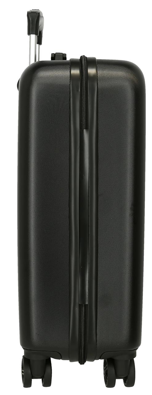 6011141 TROLLEY ABS 55CM. 4R. PJL CINTIA NOIR