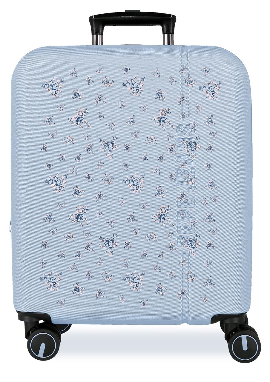 6089142 TROLLEY ABS 55CM. 4R. PJL OLIVIA AZUL CLARO