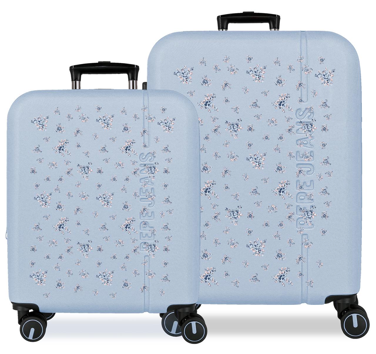 6088942 SET/2 TROLLEY ABS 55-68CM. C/ESP. 4R. PJL OLIVIA AZU