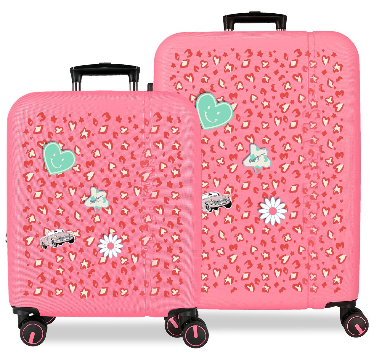 6098942 SET/2 TROLLEY ABS 55-68CM. C/EXP. 4R. PJL EVELY FUC