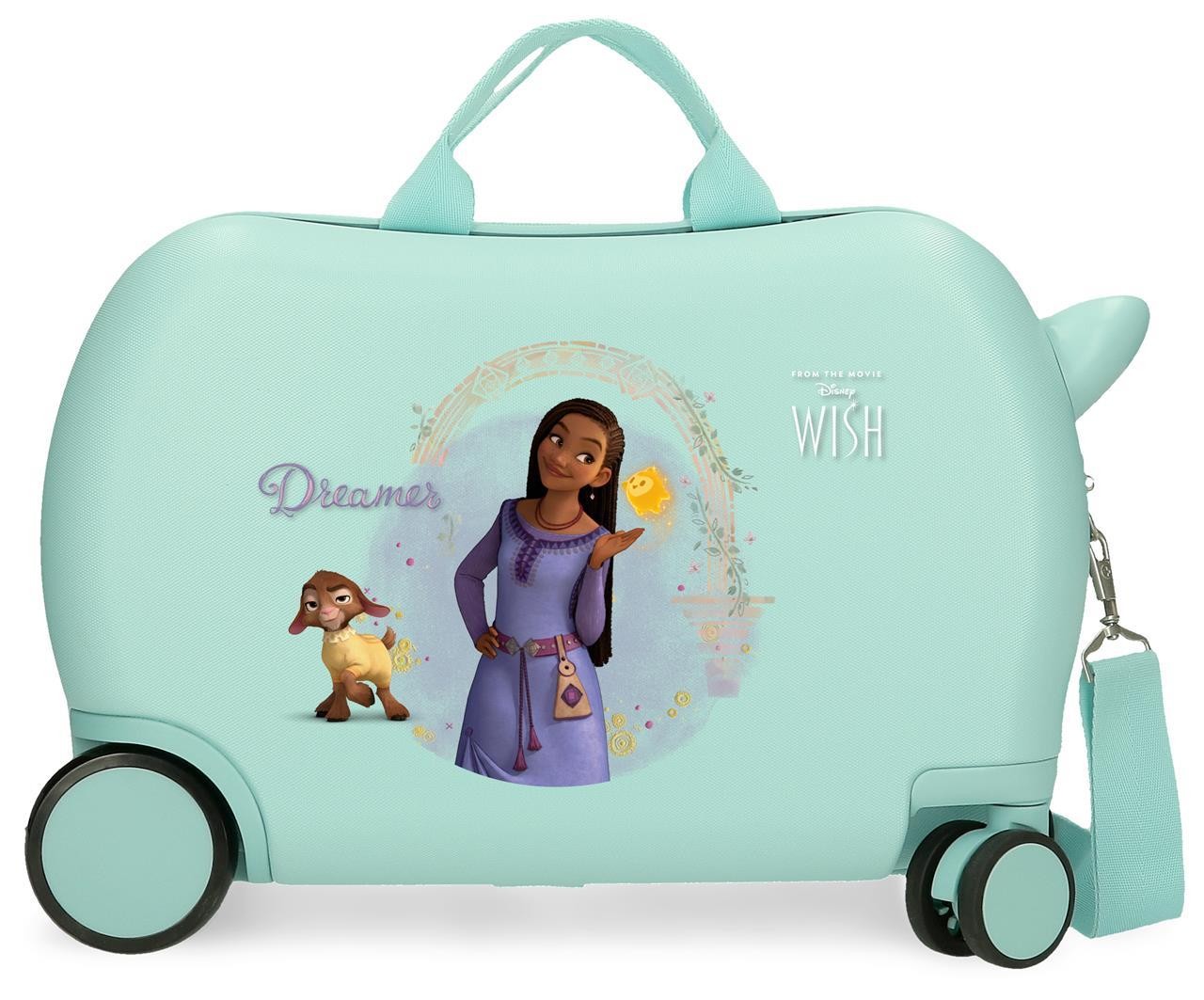 4351041 Maleta INF.ABS 4R.(2 MULTI.) 45CM. WISH DREAMER Turq