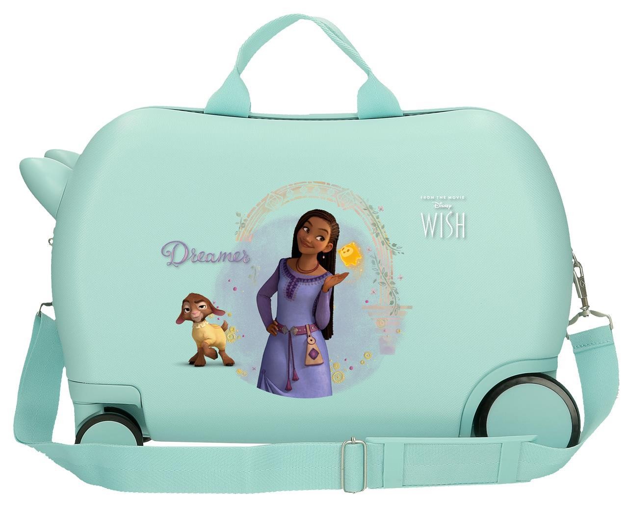 4351041 Maleta INF.ABS 4R.(2 MULTI.) 45CM. WISH DREAMER Turq