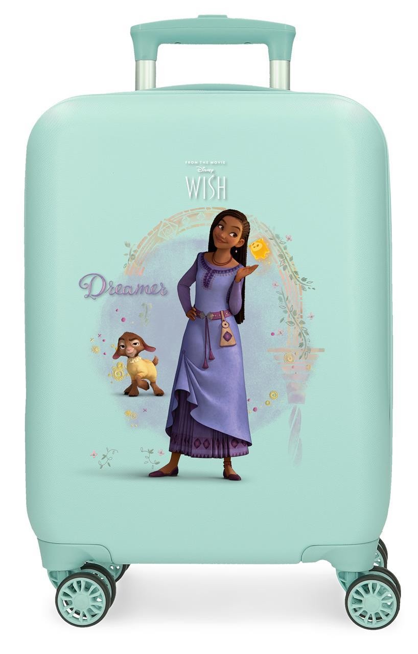 4351341 TROLLEY ABS 50 CM.4R WISH DREAMER TURQUOISE