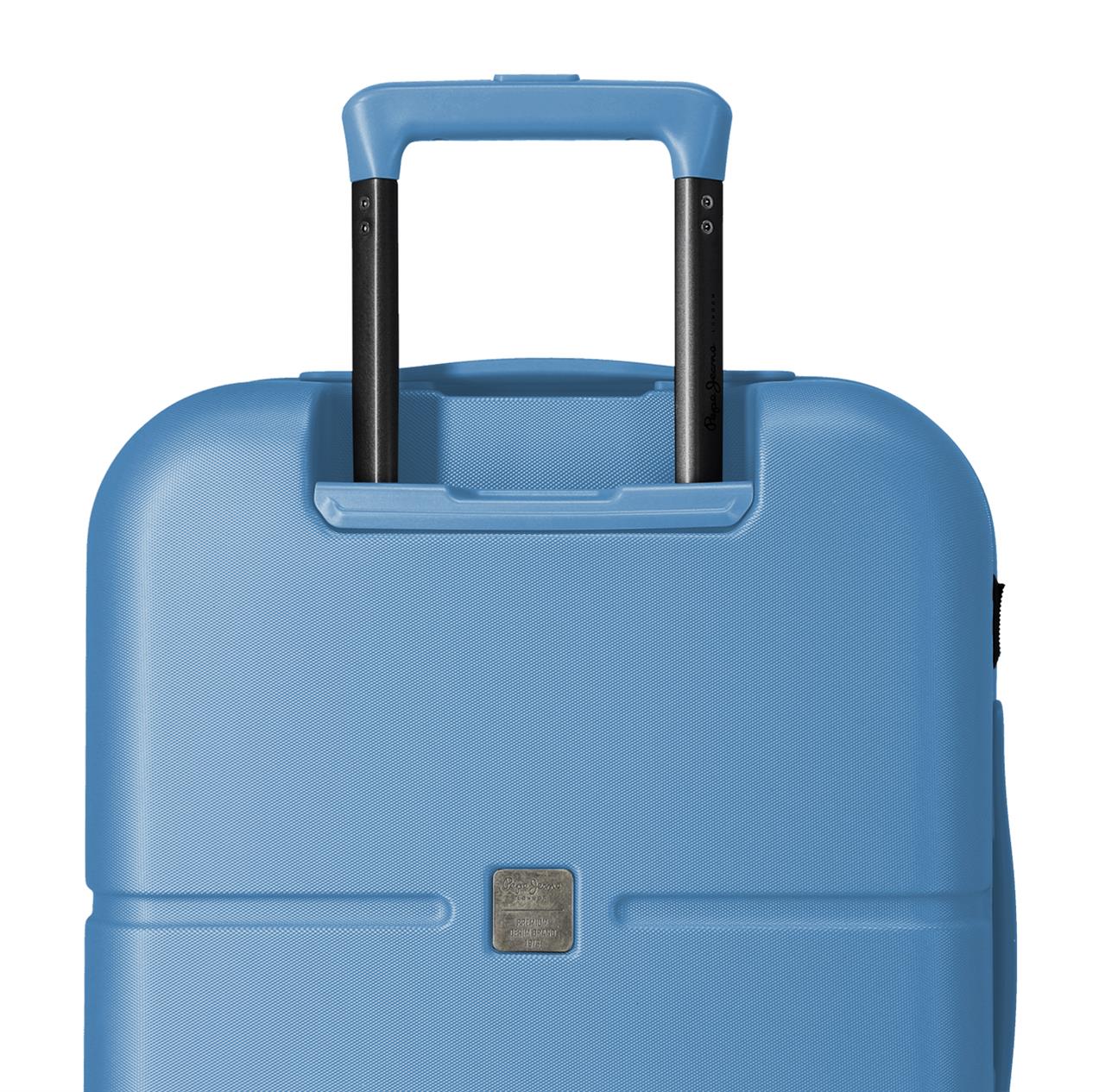 768862I TROLLEY ABS 55CM. C/EXP. 4R. PJL HIGHLIGHT AZULON