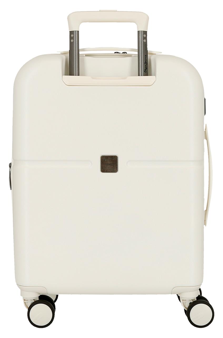 768862F TROLLEY ABS 55CM. C/ESP. 4R. PJL EVIDENZIATO BIANCO