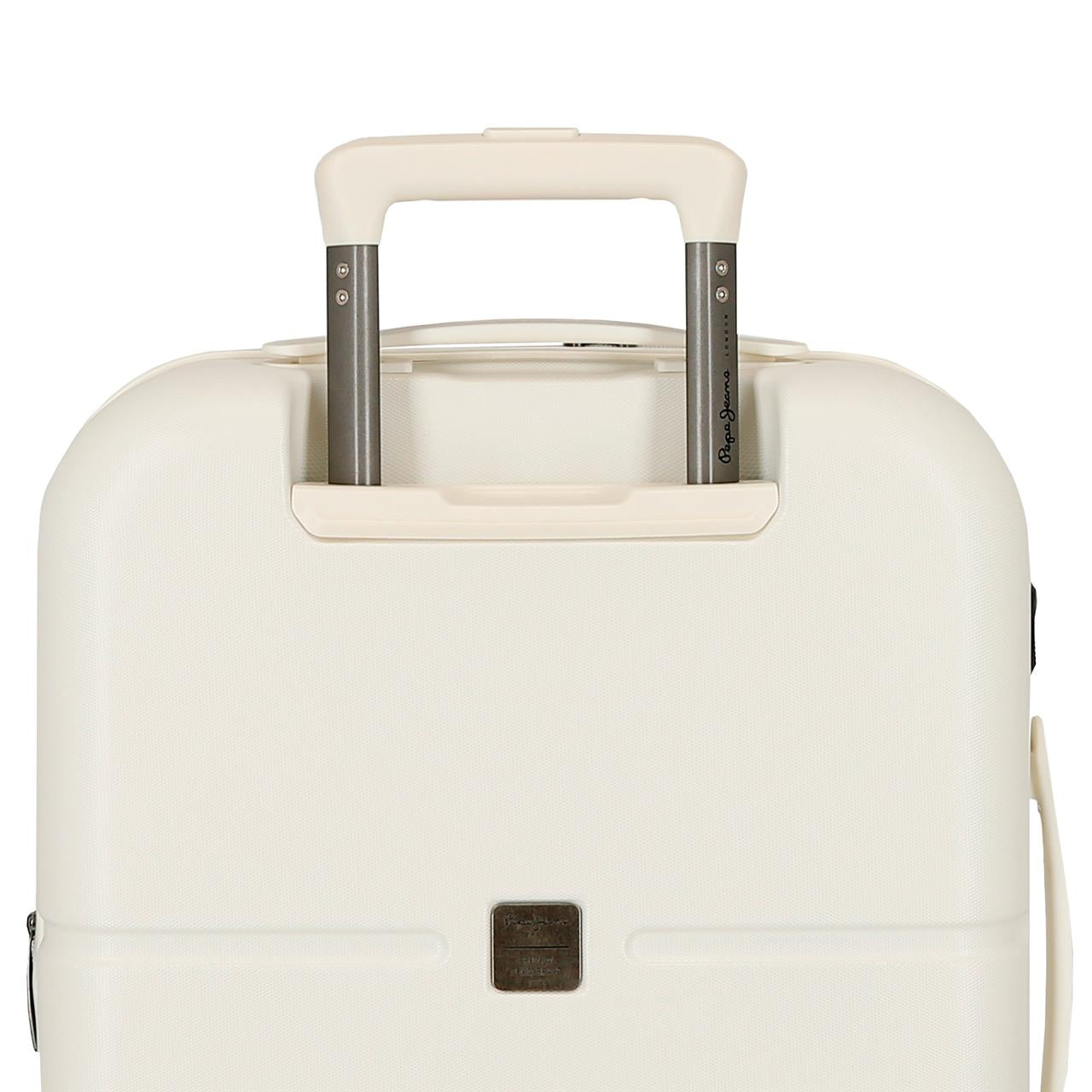 768862F TROLLEY ABS 55CM. C/ESP. 4R. PJL EVIDENZIATO BIANCO